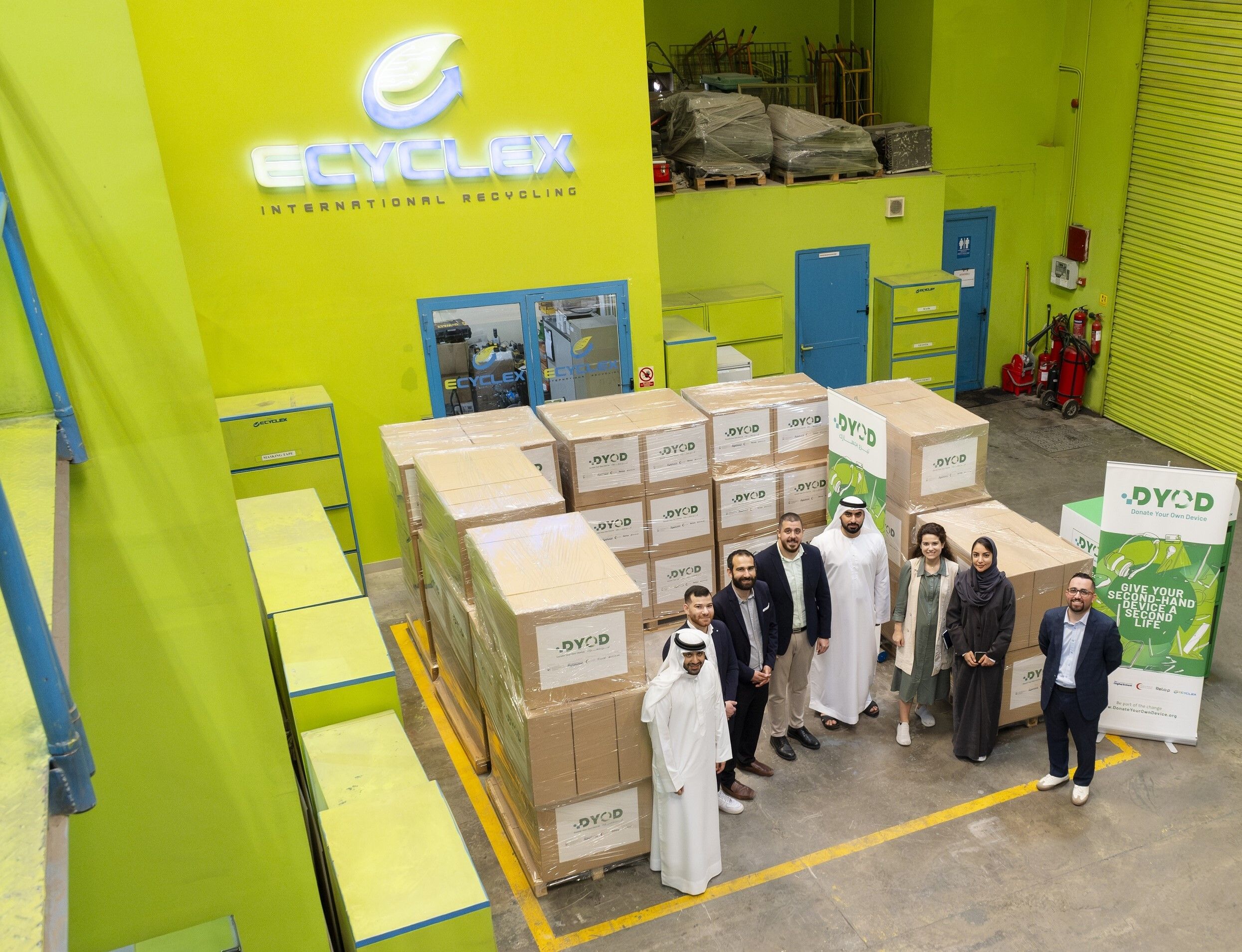 الامارات | حملة "تبرّع بجهازك" تجمع 32 ألف جهاز لدعم الطلاب الأقل حظاً في العالم وتعزيز جهود إعادة التدوير