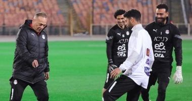 21 لاعبا فى مران المنتخب استعدادا لبطولة كأس عاصمة مصر.. صور