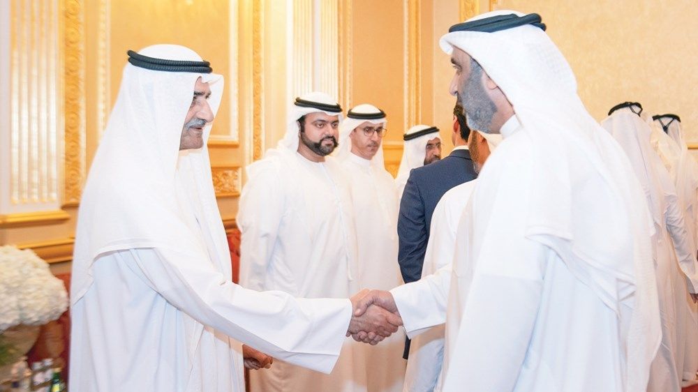 الحكام يواصلون استقبال المهنئين بالشهر الفضيل