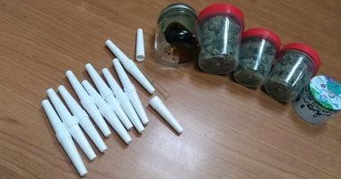 جمارك مطار شرم الشيخ الدولى تضبط محاولة تهريب كمية من نبات وزيت الماريجوانا