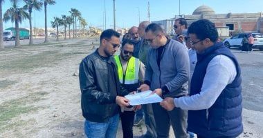 رئيس جهاز مدينة دمياط الجديدة يتفقد أعمال تطوير ورفع كفاءة محاور الطرق