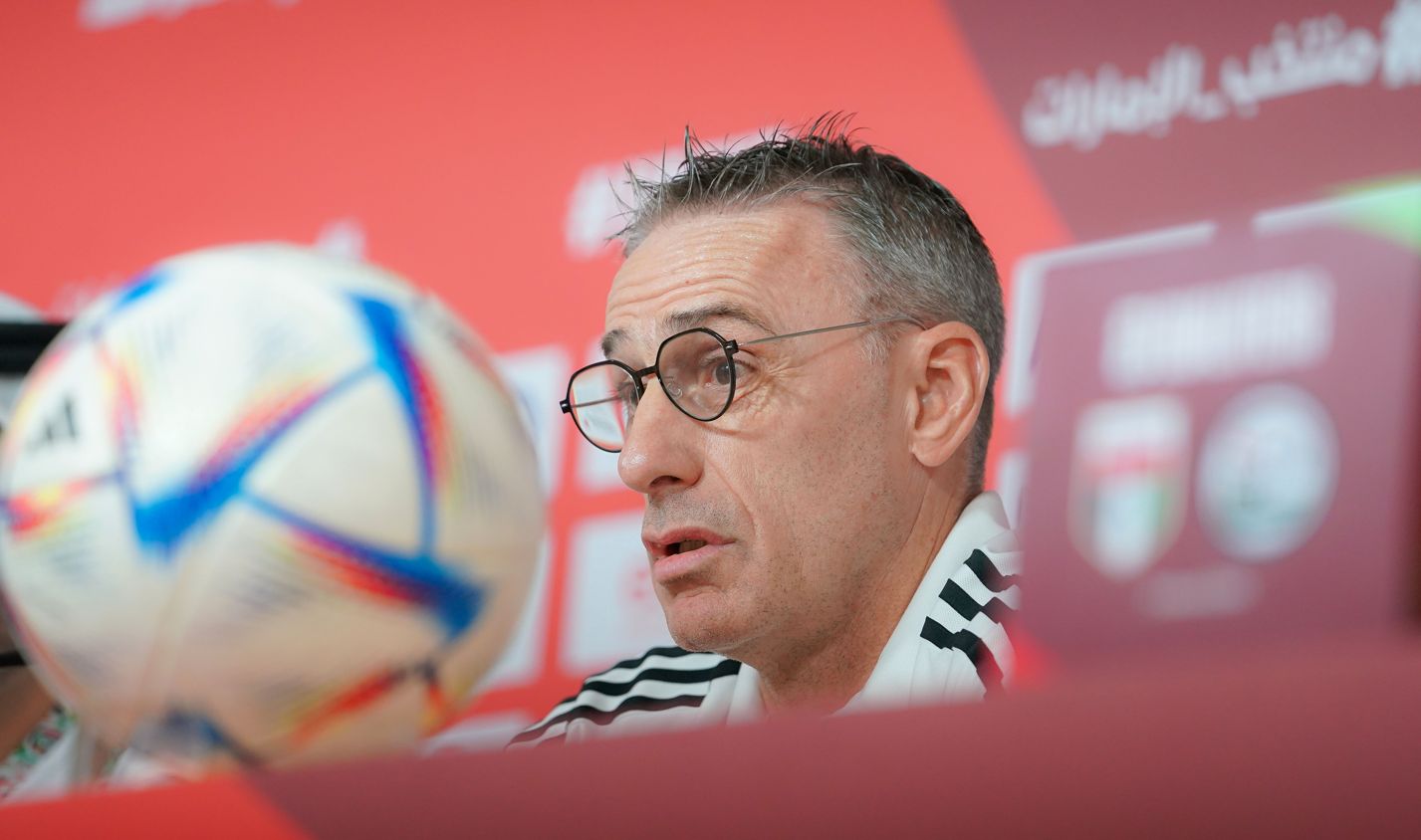 الامارات | باولو بينتو: نتطلع إلى الفوز وتعزيز صدارتنا للمجموعة