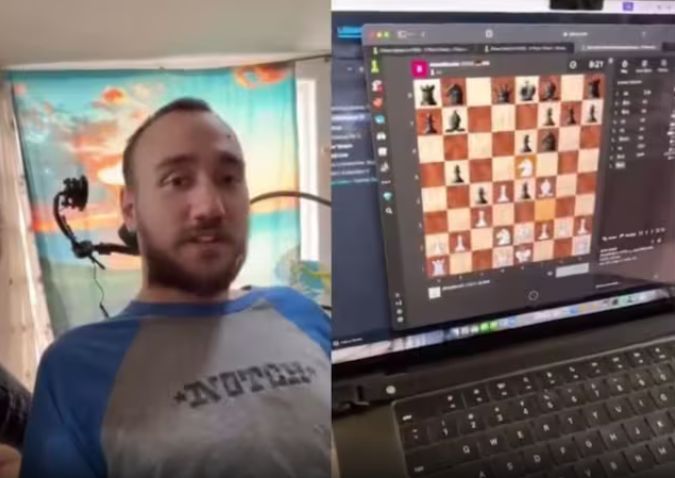 الامارات | مريض مصاب بالشلل يلعب الشطرنج بشريحة دماغية من نيورالينك