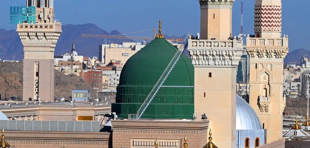 قباب المسجد النبوي.. تحف معمارية توفر المناخ المناسب للمصلين