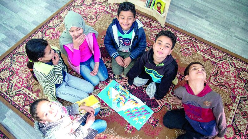 الامارات | كتب عربية تغير حياة أطفال لاجئين ومكفوفين