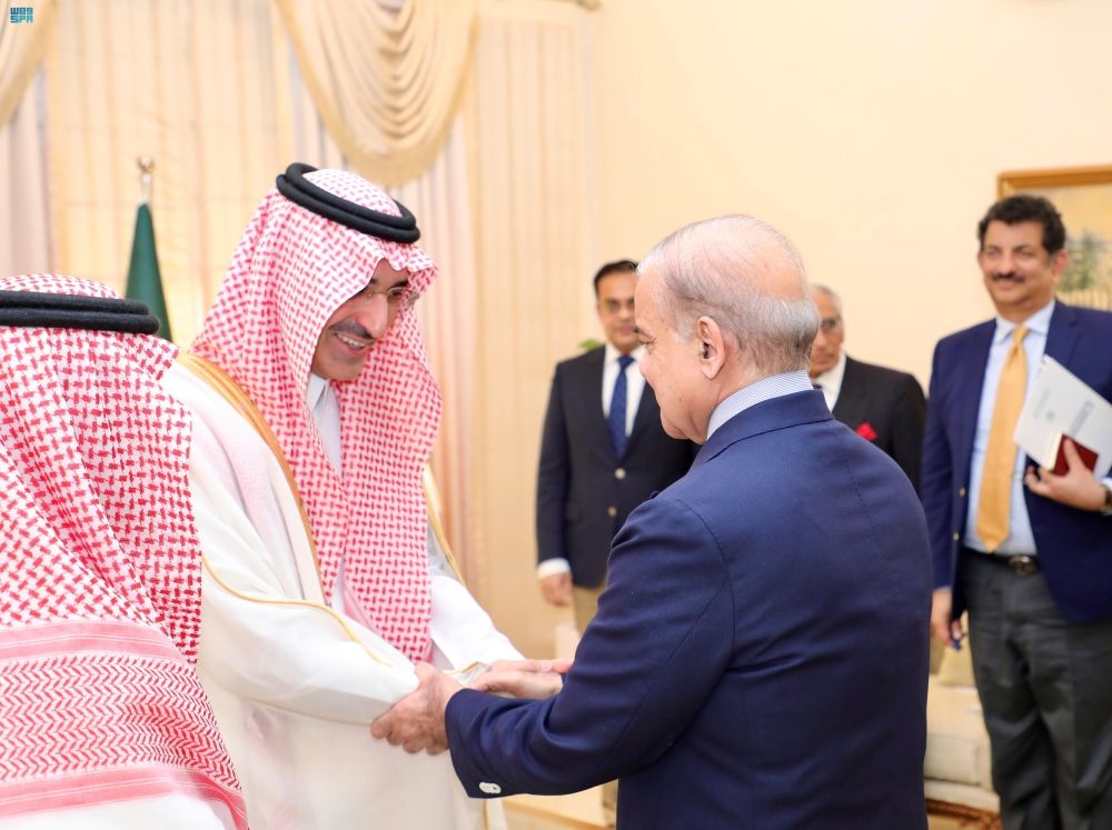 رئيس وزراء باكستان يستقبل الرئيس التنفيذي للصندوق السعودي للتنمية