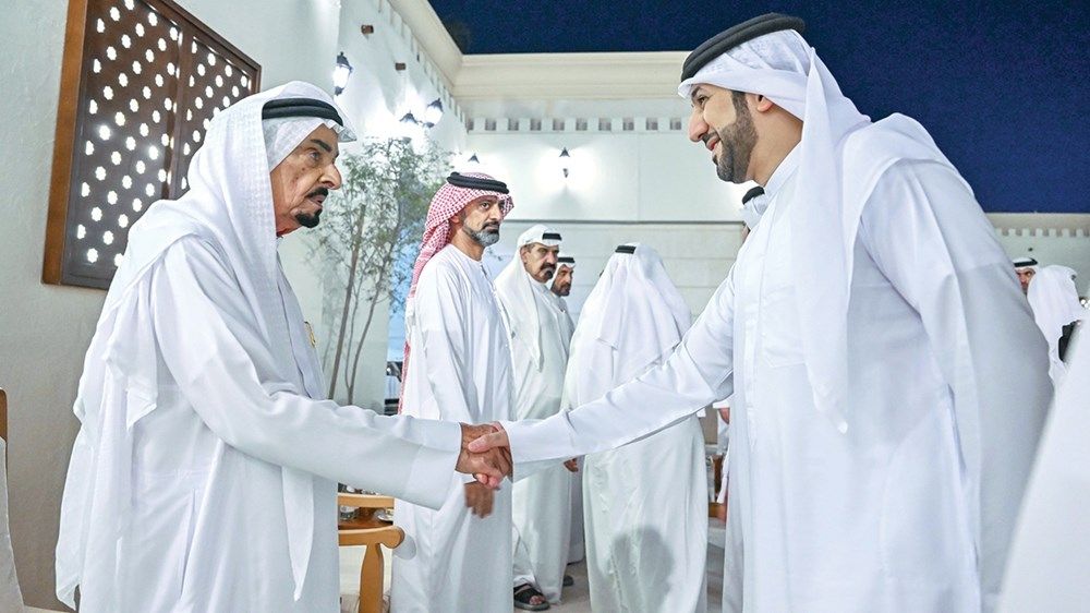 الحكام يواصلون استقبال المهنئين بشهر رمضان المبارك