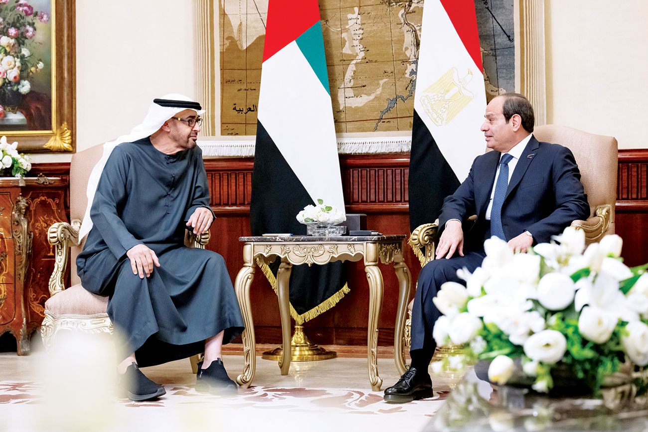 الخليج اليوم .. رئيس الدولة والرئيس المصري يبحثان في القاهرة العلاقات الأخوية والمستجدات في المنطقة