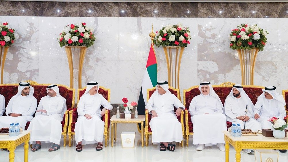 الحكام يواصلون استقبال المهنئين بشهر رمضان المبارك