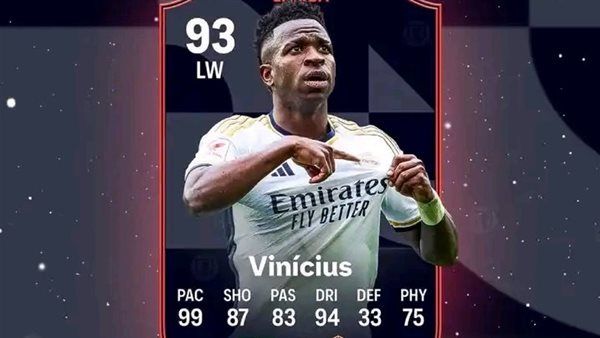 فينيسيوس يفوز بجائزة لاعب الشهر في الليجا