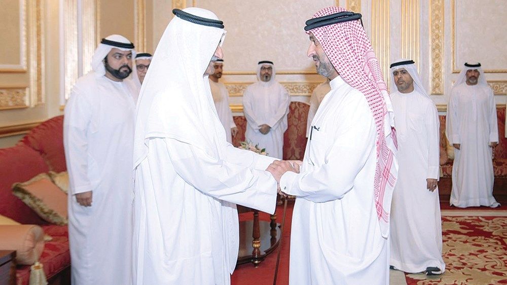 الحكام يواصلون استقبال المهنئين بشهر رمضان المبارك