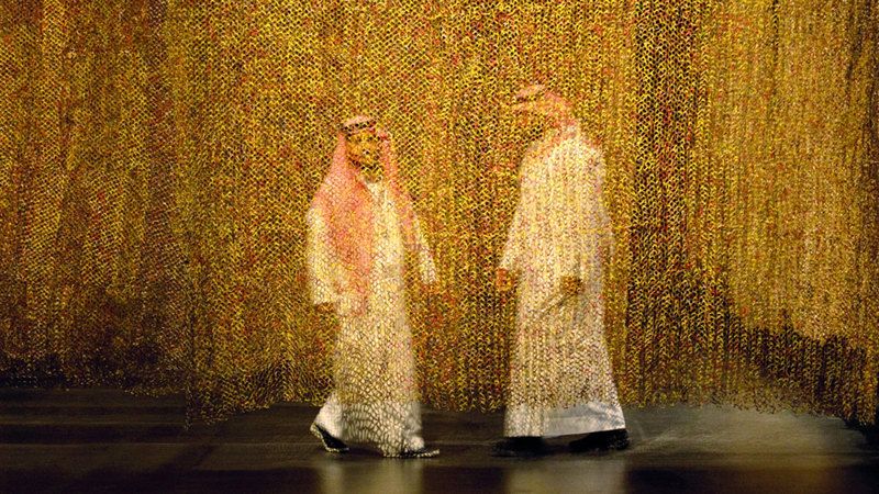 الامارات | الفن يبحث العلاقة بين البشر والطبيعة في «الدرعية»