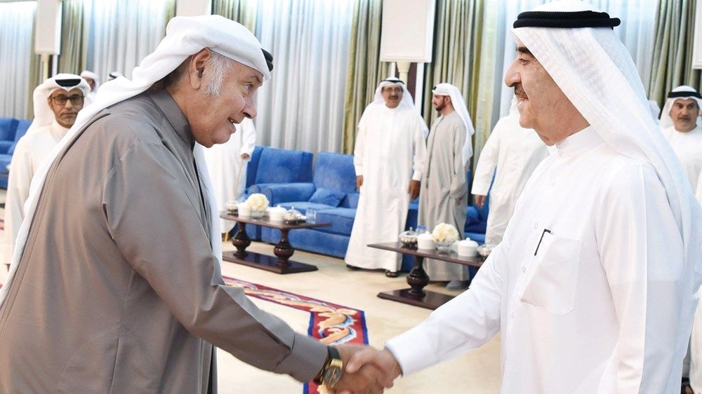 الحكام يواصلون استقبال المهنئين بشهر رمضان المبارك