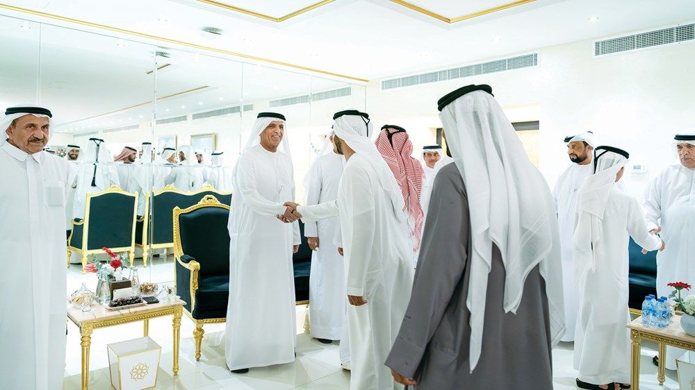 الحكام يواصلون استقبال المهنئين بشهر رمضان المبارك