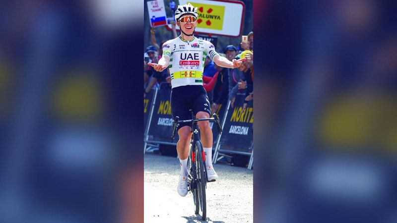 الامارات | فريق الإمارات يتصدر «طواف كاتالونيا»