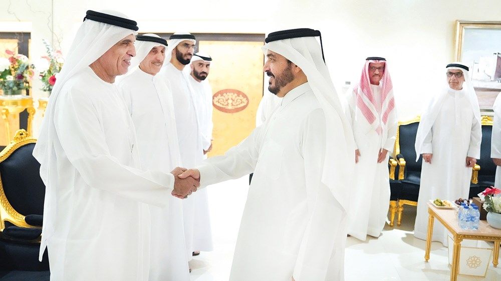 الحكام يواصلون استقبال المهنئين بشهر رمضان المبارك