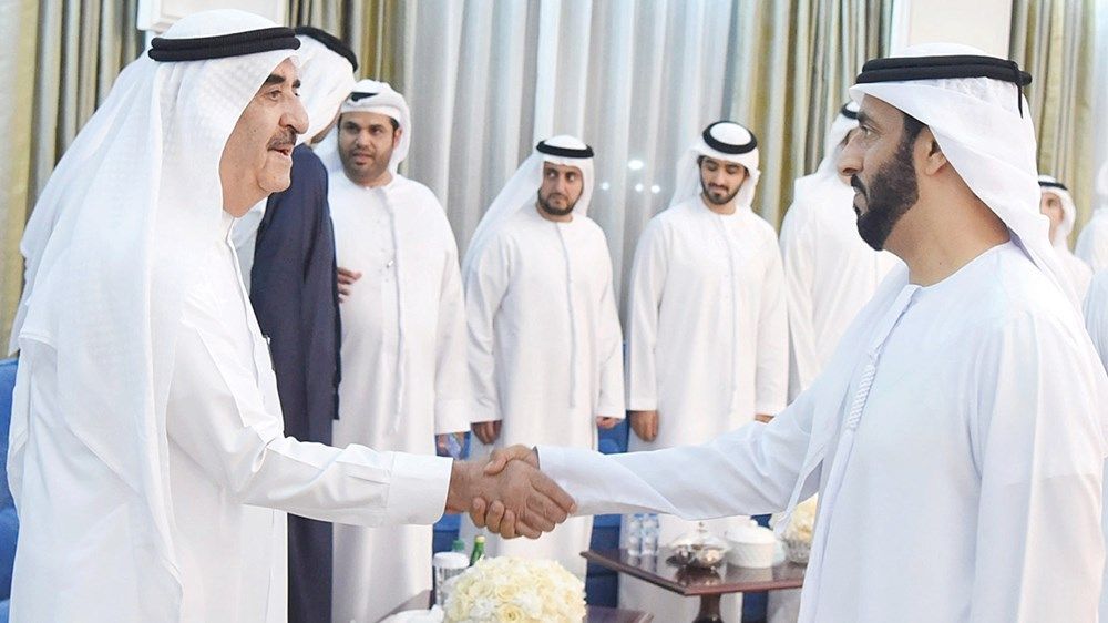 الحكام يواصلون استقبال المهنئين بشهر رمضان المبارك