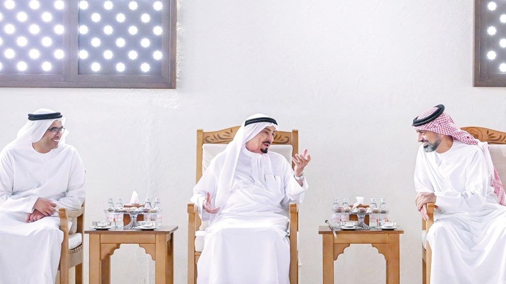 الحكام يواصلون استقبال المهنئين بشهر رمضان المبارك