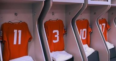 غرفة ملابس منتخب مصر قبل مواجهة كرواتيا فى نهائى بطولة كأس عاصمة مصر.. صور