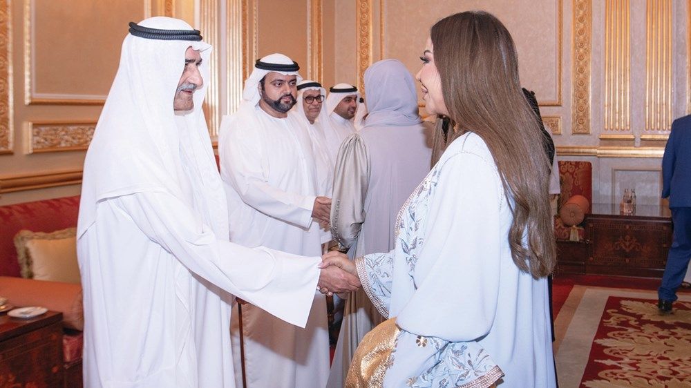 الحكام يواصلون استقبال المهنئين بشهر رمضان المبارك