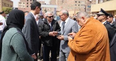 رئيس القابضة للمياه يتفقد موقع حريق محطتى صرف صحى الخصوص والقلج.. صور