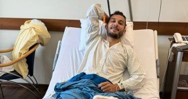 أول تعليق من أحمد أيمن منصور بعد جراحة الصليبي في النمسا
