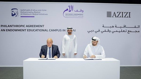 عزيزي للتطوير العقاري تتبرع بـ 600 مليون درهم لدعم حملة «وقف الأم»