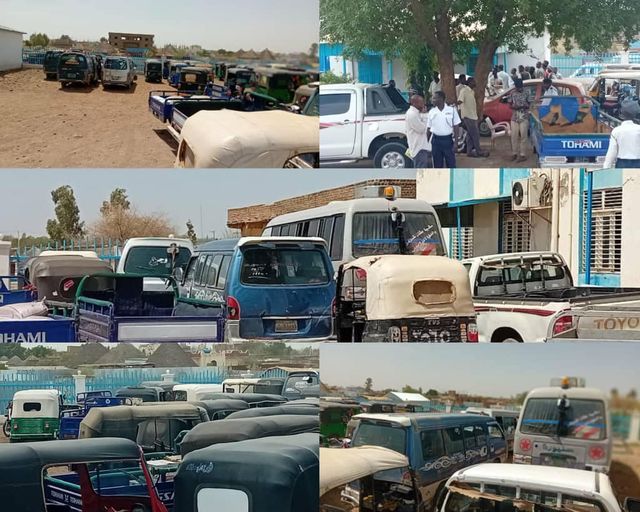 شرطة مرور ولاية القضارف تنظم حملات مرورية واسعة تضبط من خلالها عدد (100) مركبة مخالفة لقانون السير