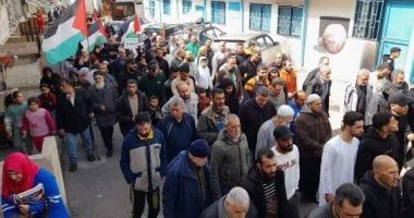 يوم الأرض.. وقفات ومسيرات فى مخيمات فلسطينية بلبنان دعما لقطاع غزة