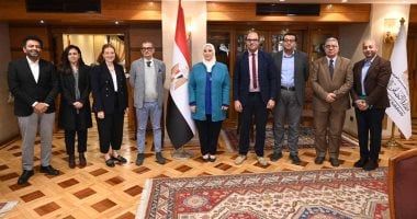 وزيرة التضامن تبحث آليات تطوير منظومة الكفالة وبرنامج فرصة للتمكين الاقتصادي