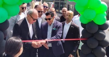 وزير الرياضة يفتتح حمام السباحة الأولمبي في سيتي كلوب بنها.. صور