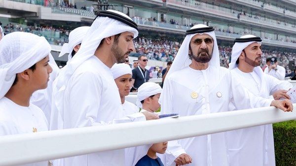 محمد بن راشد يشهد أمسية «كأس دبي العالمي»