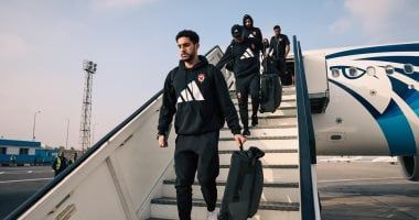 بعثة الأهلي تصل القاهرة بعد الفوز على سيمبا التنزاني بدوري الأبطال.. صور