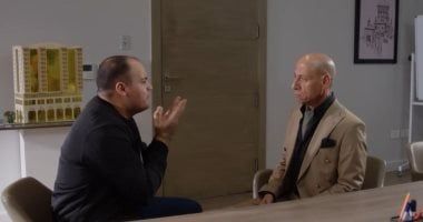 مسلسل صدفة الحلقة 20.. رشدى الشامى يهدد عمرو صحصاح بالقتل لإعادة النقود