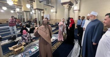 وكيل الأزهر يشارك في الإفطار الجماعي للطلاب الوافدين بالجامع الأزهر
