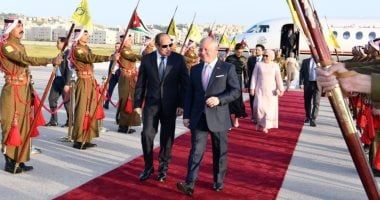 الرئيس السيسى وعاهل الأردن يشددان على رفض تهجير الفلسطينيين خارج أراضيهم