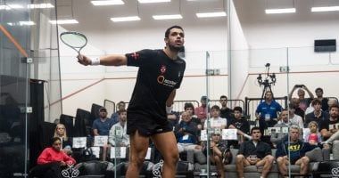 مصطفى عسل وصيفاً لبطولة لندن كلاسيك للاسكواش