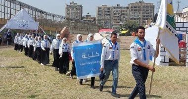 اختتام فعاليات المهرجان الكشفي للجوالة بمشاركة 17 كلية بجامعة القاهرة