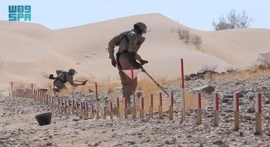 السعودية | مركز الملك سلمان للإغاثة ينتزع 513 لغماً عبر مشروع “مسام” في اليمن خلال أسبوع