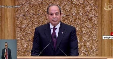 الرئيس السيسى: الجمهورية الجديدة تشهد تطورا كل يوم بكل إصرار