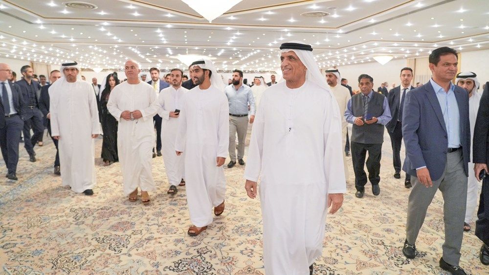 سعود بن صقر يستقبل المهنئين بشهر رمضان المبارك