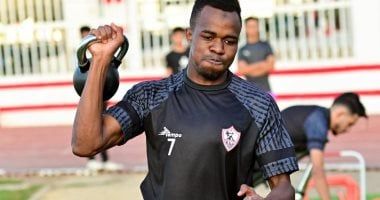 نداى يؤكد جاهزيته للمشاركة مع الزمالك أمام فيوتشر في الكونفدرالية