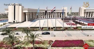 الرئيس السيسي يغادر النصب التذكارى بالعاصمة الإدارية عقب التوقيع بسجل الشرف