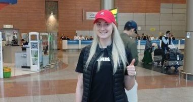 وصول المحترفة الإيستونية الينا إلى القاهرة تمهيدا للإنضمام لسيدات يد الأهلى