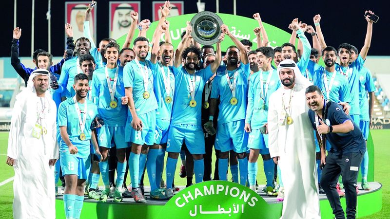 الامارات | سداسية لدبا في ليلة تتويجه بدوري الشباب تحت 21 سنة