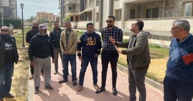رئيس جهاز مدينة دمياط الجديدة يتفقد مشروعات دار مصر وجنة بالحي السادس