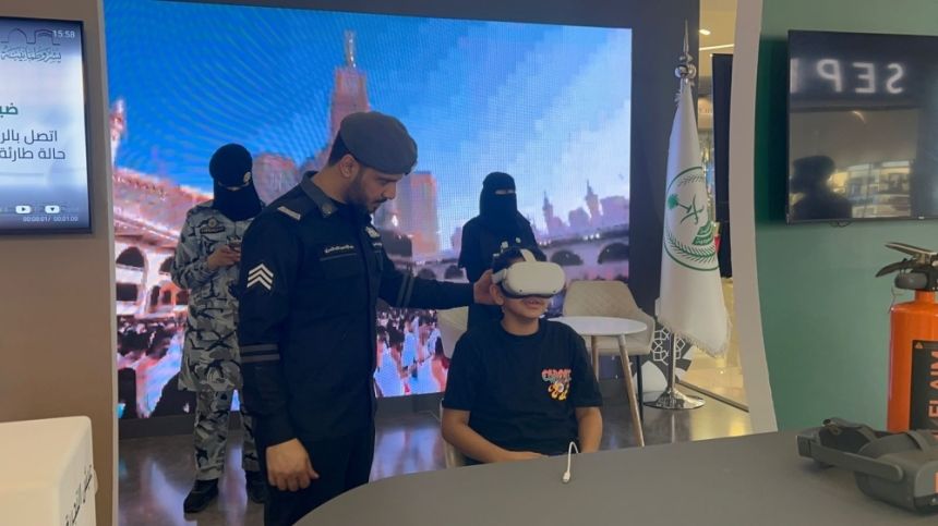 بالفيديو| "اليوم" ترصد جهود وزارة الداخلية المقدمة لضيوف الرحمن في معرضها بجدة 