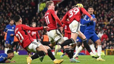 التشكيل الرسمي لقمة مانشستر يونايتد وتشيلسي في الدوري الإنجليزي