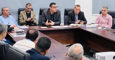 اجتماع لمتابعة أعمال تنفيذ الحى السكنى لجاردن سيتى الجديدة بالعاصمة الإدارية