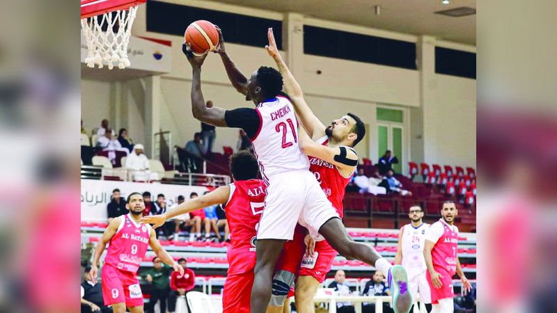 الامارات | منصة التتويج تغري البطائح والشارقة في دوري السلة